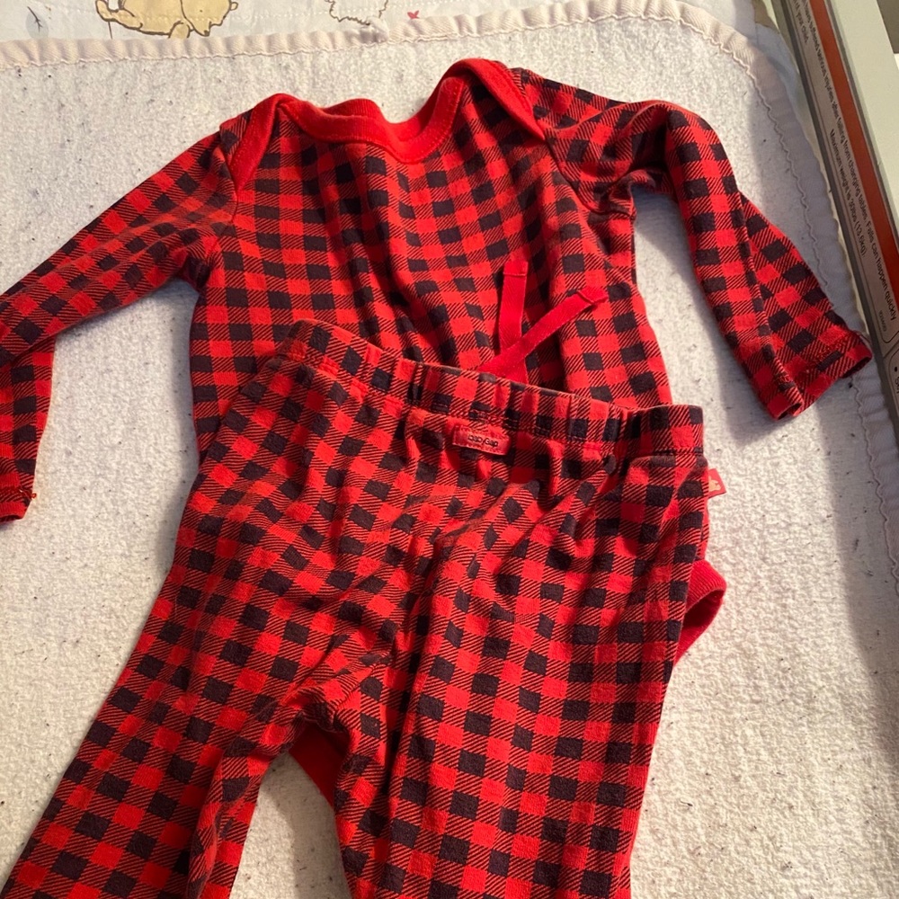 Gap flannel outfit